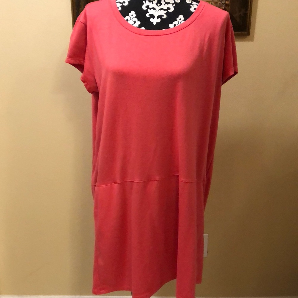 Caslon french terry with front pockets ultra-soft loungy dress
